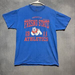 Vintage Russell Athletics Fresno State Shirt Athletics Mens Medium Bulldogs FSU